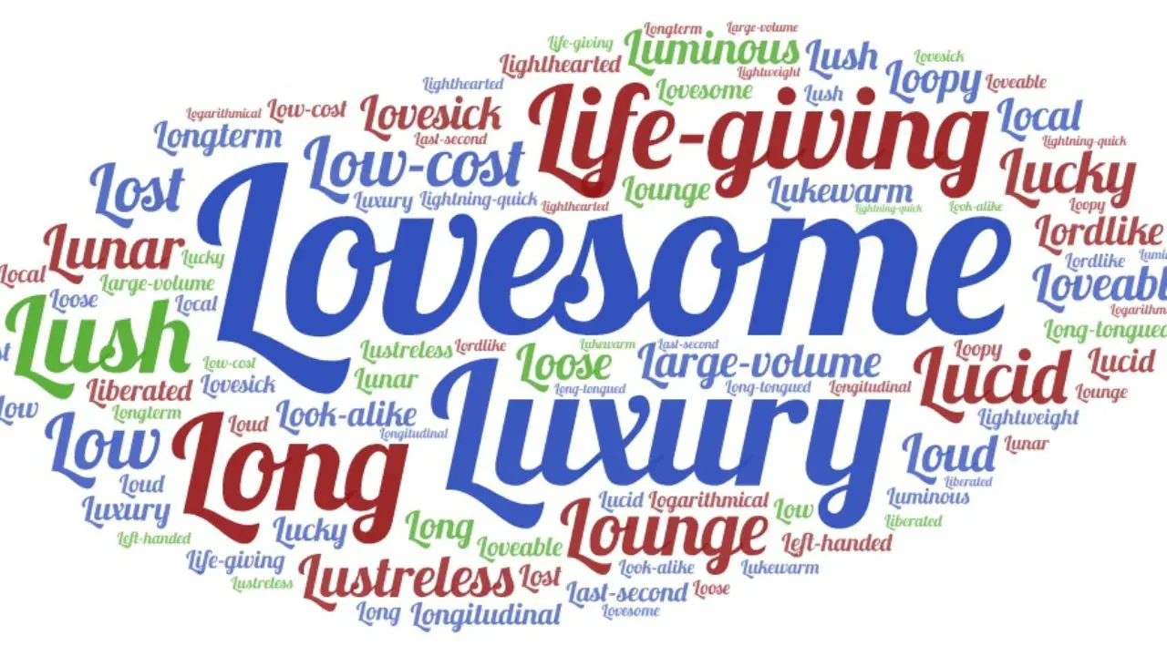 510+ Adjectives That Start with L: a Large List of Words with Definitions  and Examples 