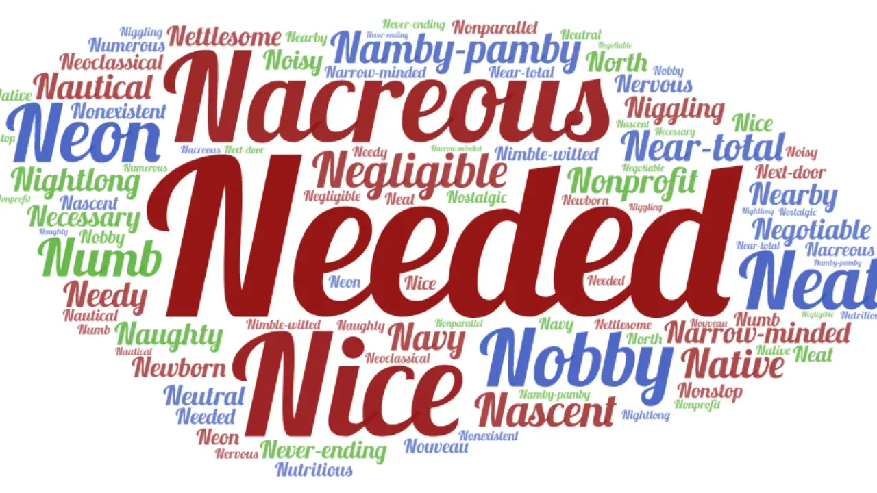 Adjectives That Start with N a List of 20+ N Words to Describe ...