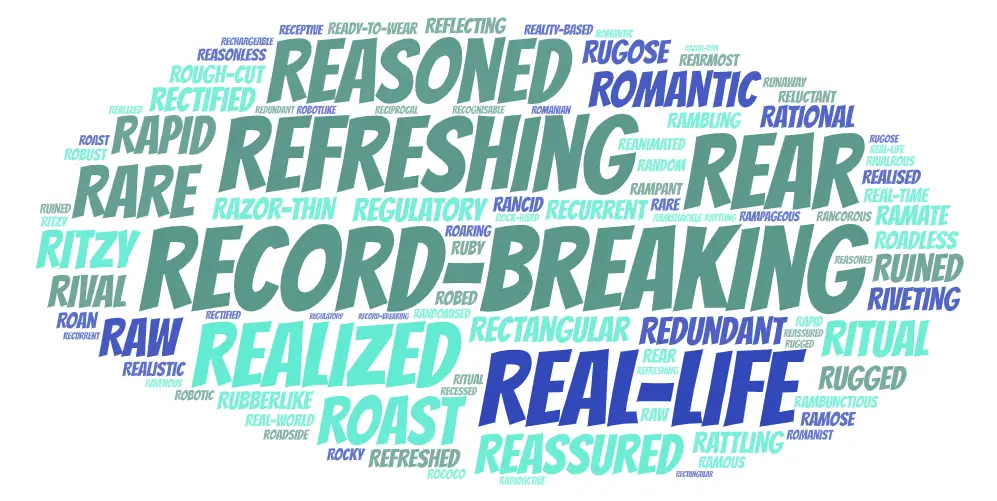 Adjectives That Start With R A Large List Of Positive Words To Describe Someone With 