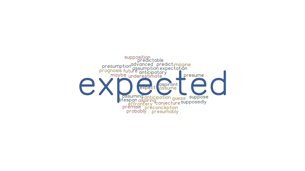 EXPECTED Synonyms And Related Words What Is Another Word For EXPECTED 