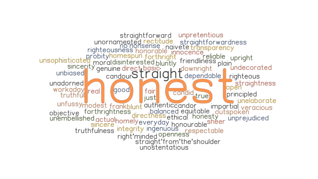 What Is Another Word For Honest