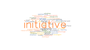 Initiative: Synonyms And Related Words. What Is Another Word For 