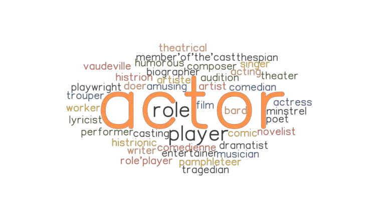 Another Word For Actor