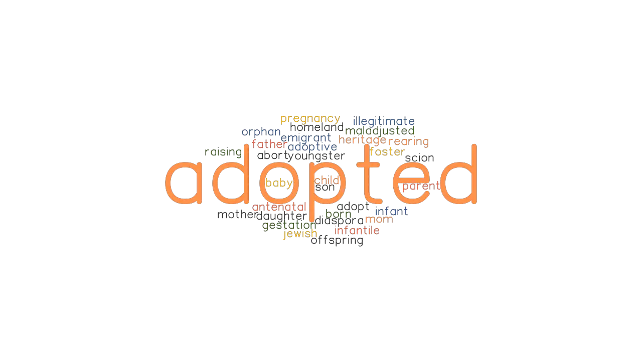 ADOPTED Synonyms And Related Words What Is Another Word For ADOPTED 