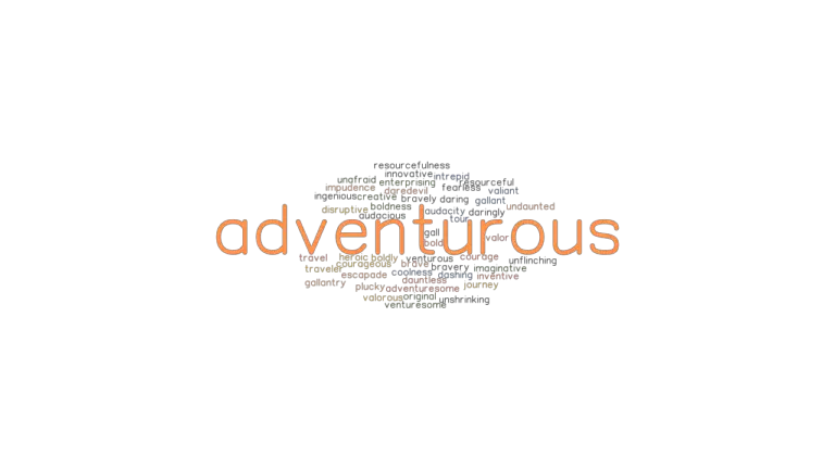 word meaning adventurous journey