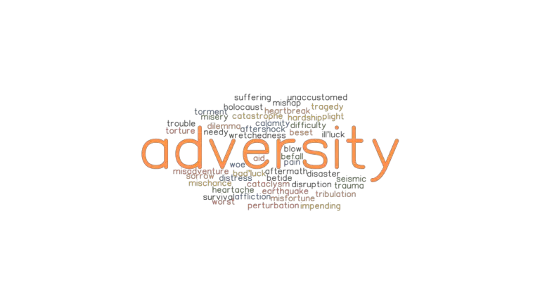 ADVERSITY Synonyms And Related Words What Is Another Word For 