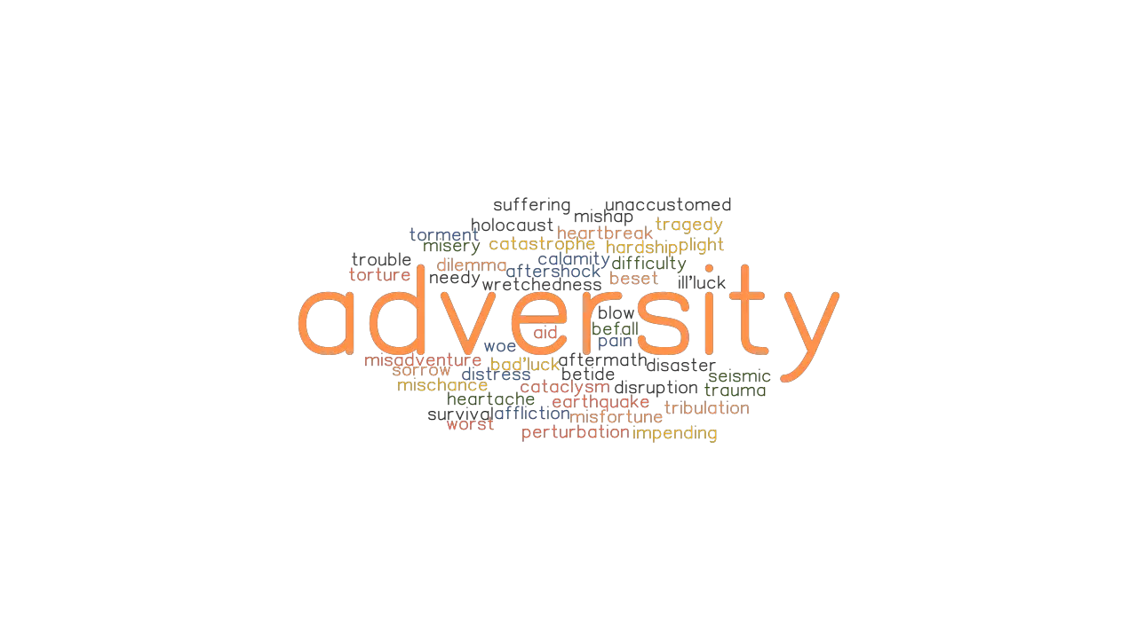 ADVERSITY Synonyms and Related Words. What is Another Word for ...