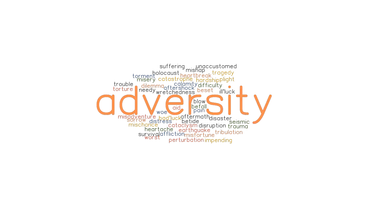 ADVERSITY Synonyms And Related Words What Is Another Word For 