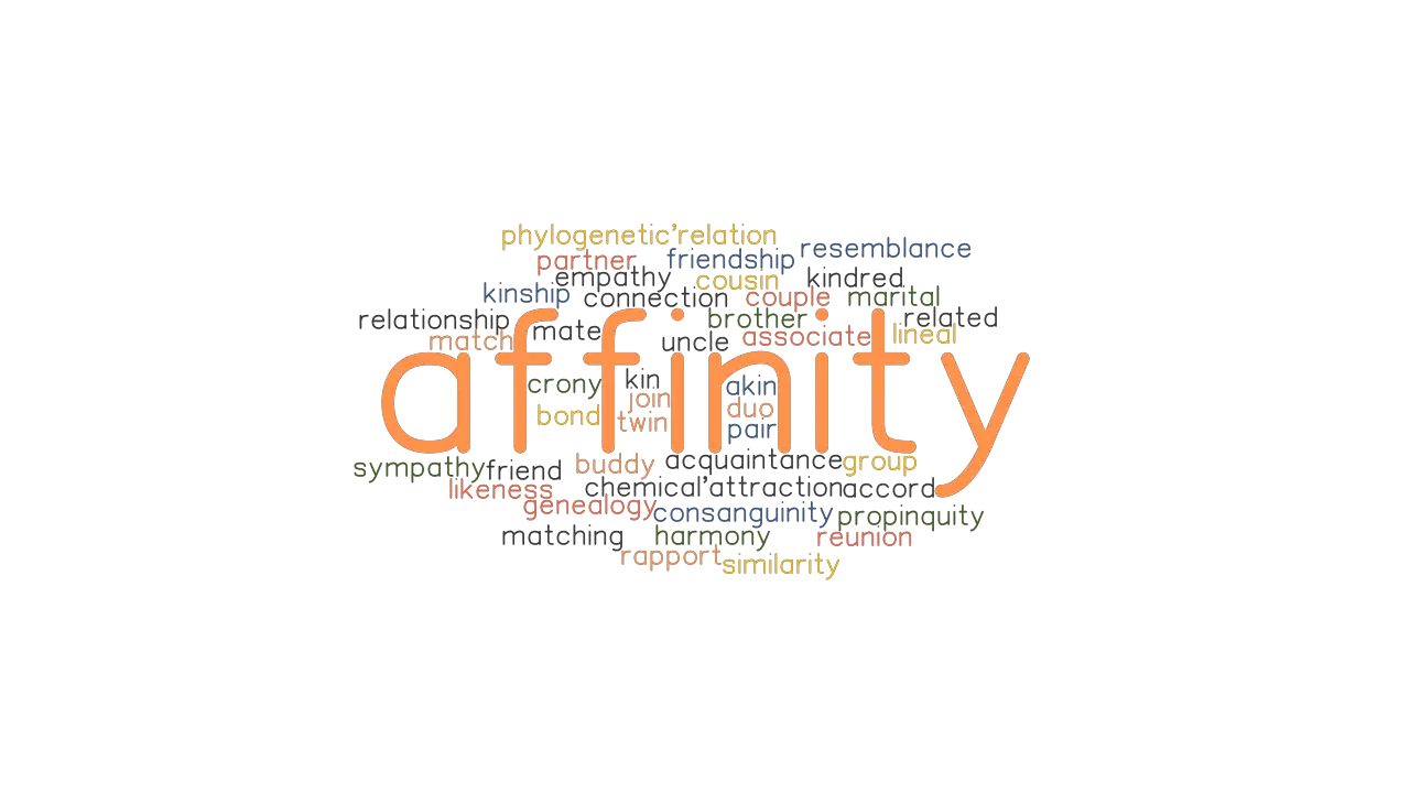affinity synonym
