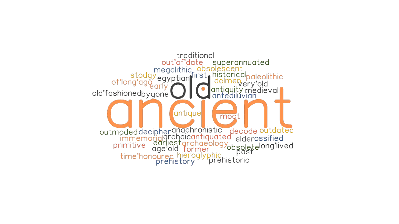 ANCIENT Synonyms And Related Words What Is Another Word For ANCIENT 