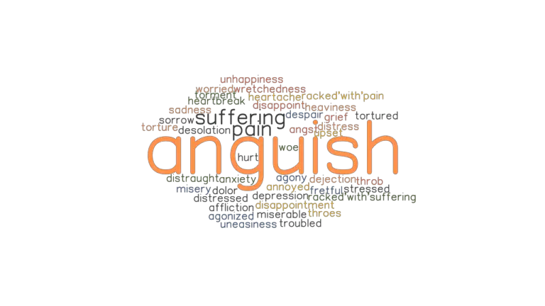 ANGUISH Synonyms And Related Words What Is Another Word For ANGUISH 