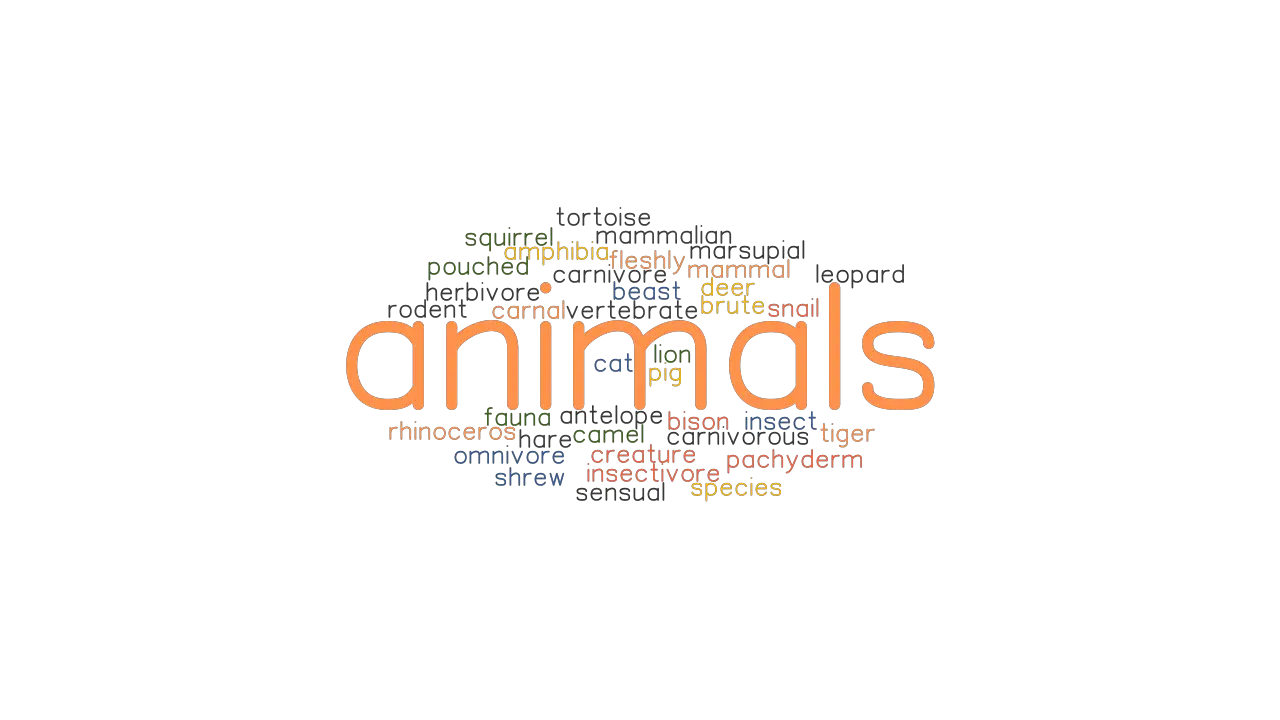 ANIMALS: Synonyms and Related Words. What is Another Word for ANIMALS