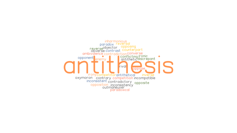 antithesis synonyms words
