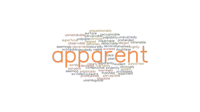 apparent-synonyms-and-related-words-what-is-another-word-for-apparent