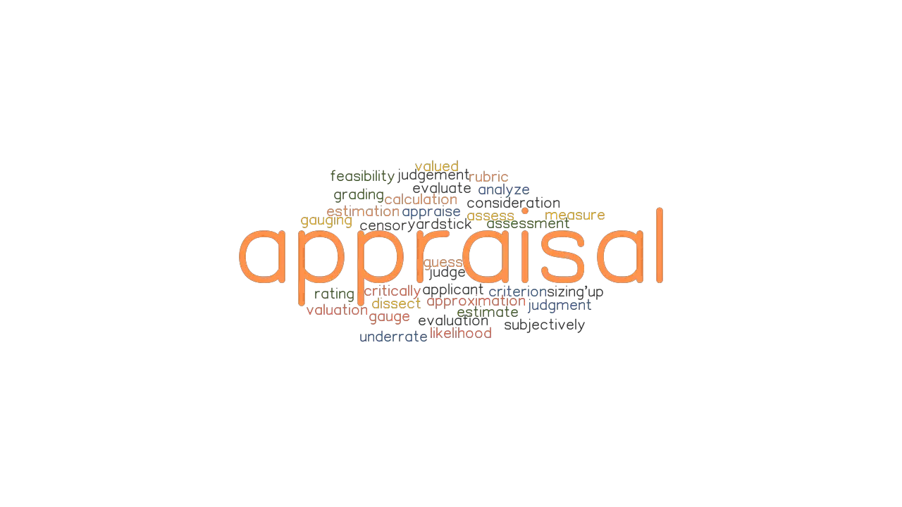 APPRAISAL Synonyms And Related Words What Is Another Word For 