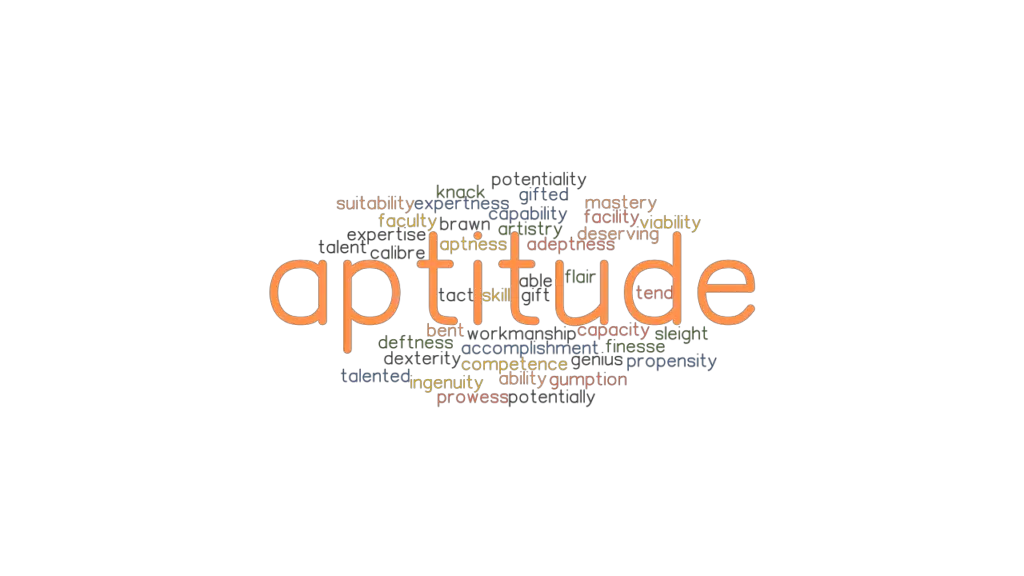 APTITUDE Synonyms And Related Words What Is Another Word For APTITUDE GrammarTOP