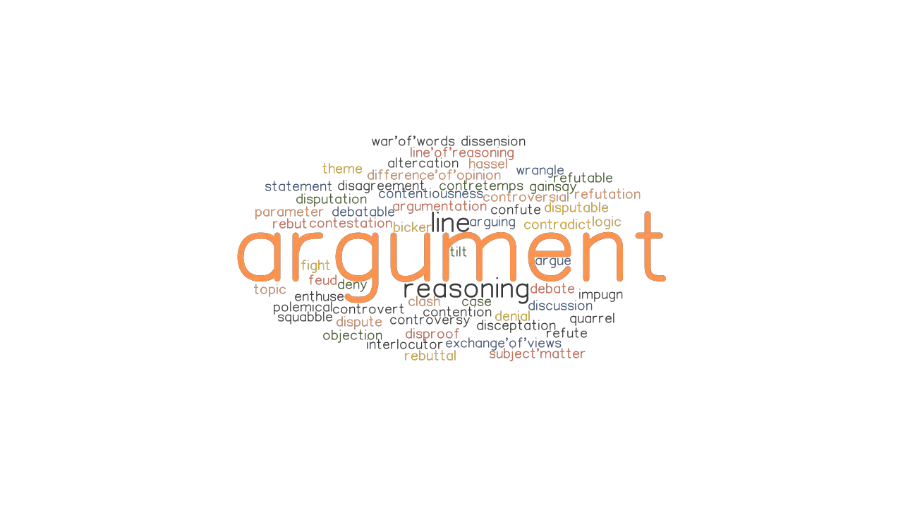 ARGUMENT Synonyms And Related Words What Is Another Word For ARGUMENT 