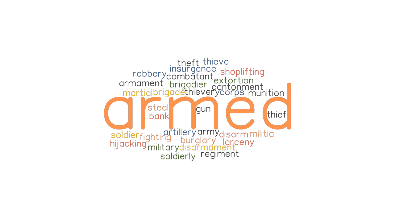 ARMED Synonyms And Related Words What Is Another Word For ARMED 