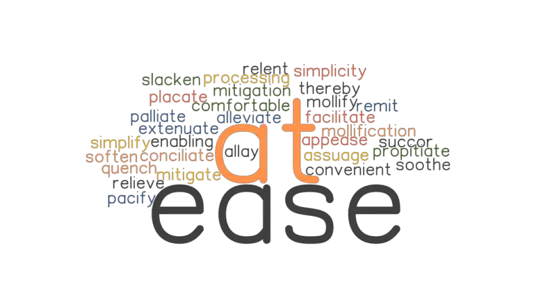 AT EASE Synonyms And Related Words What Is Another Word For AT EASE 