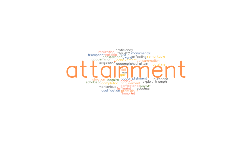 attainment-synonyms-and-related-words-what-is-another-word-for