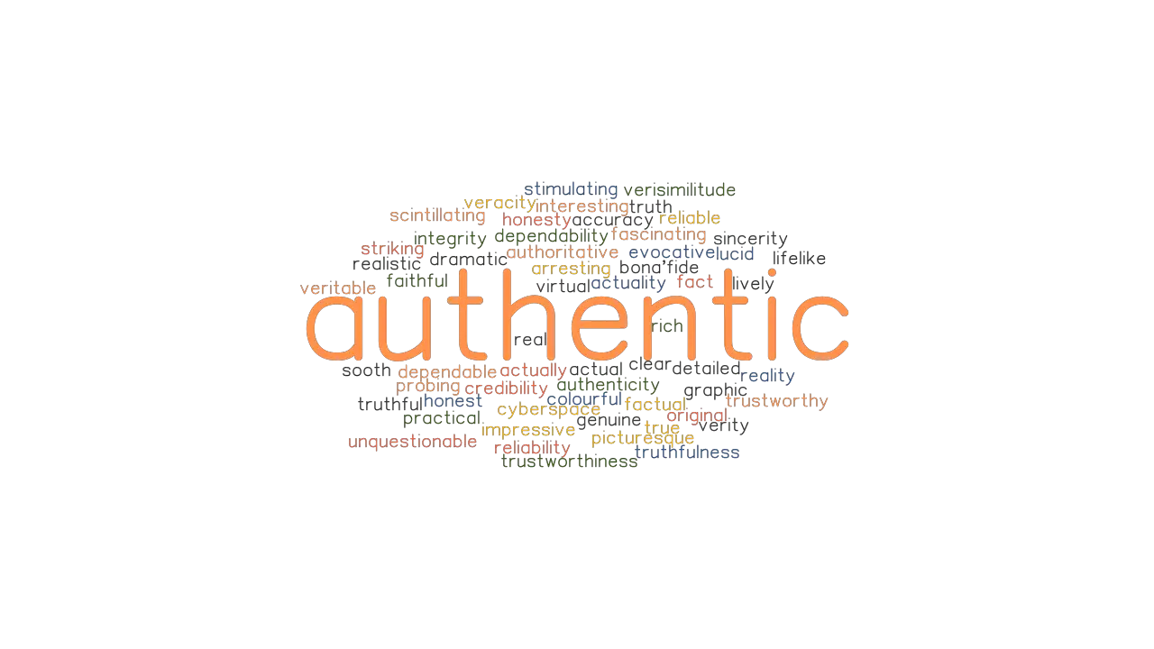 AUTHENTIC Synonyms And Related Words What Is Another Word For 