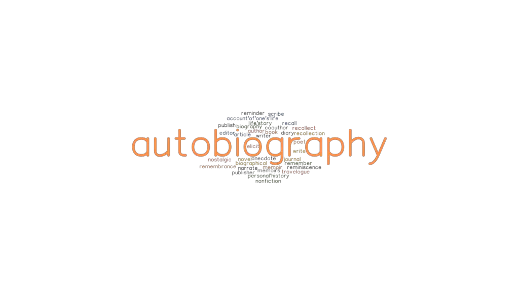 autobiography book synonyms