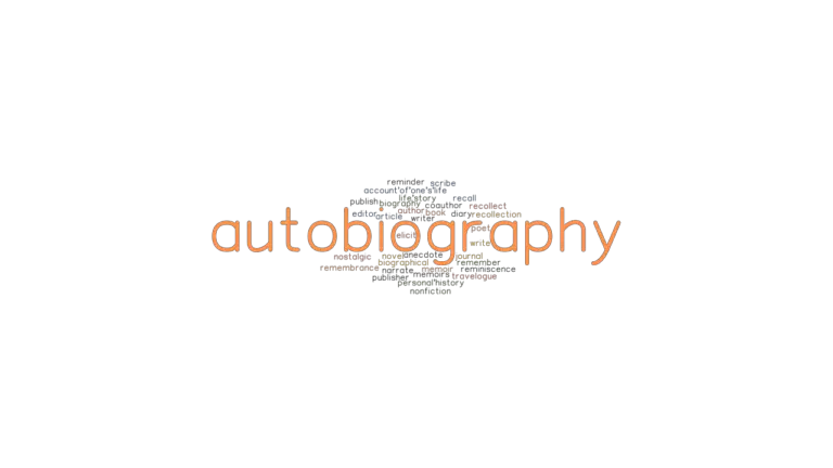 autobiography book synonyms