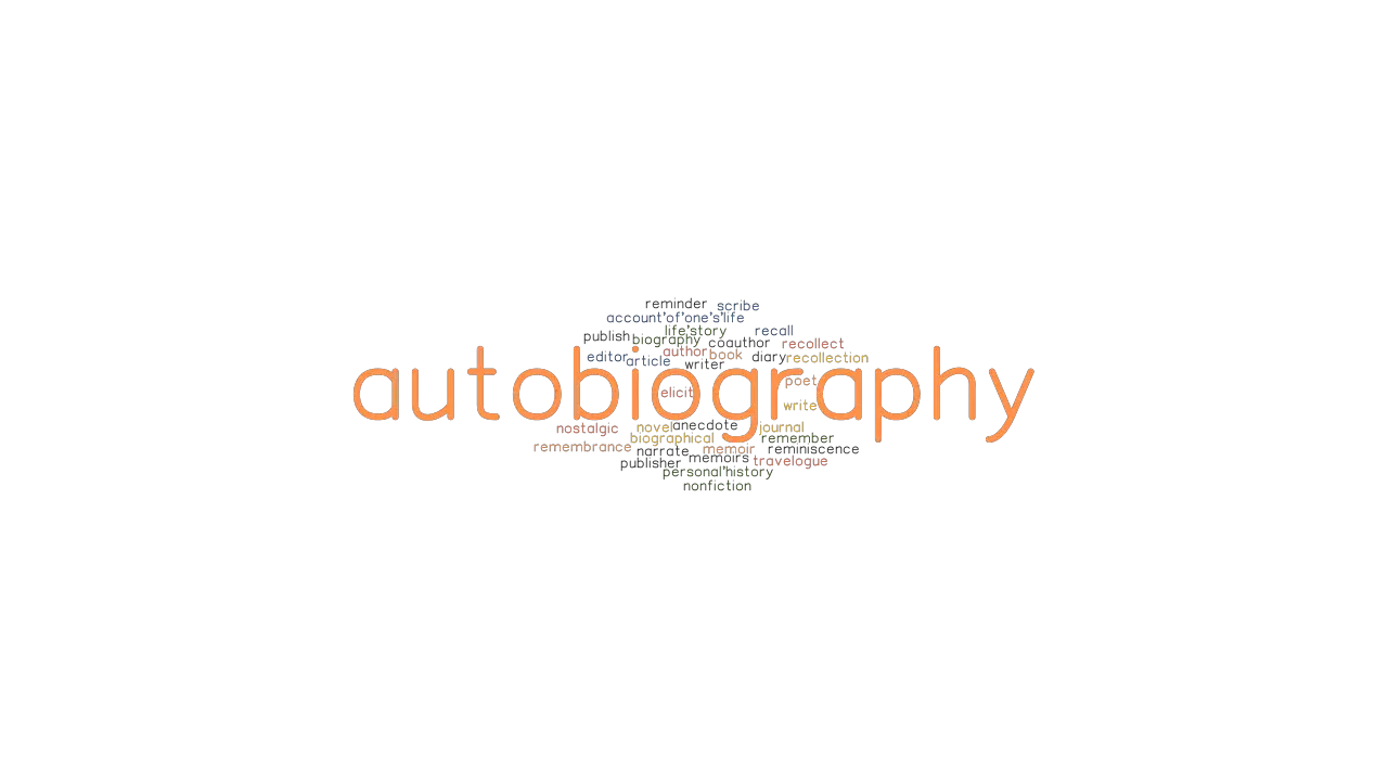 autobiography ka synonym