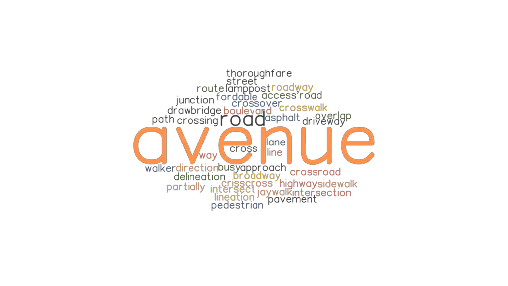 Avenue Similar Words