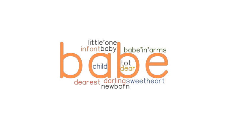 What Is Another Word For Babe