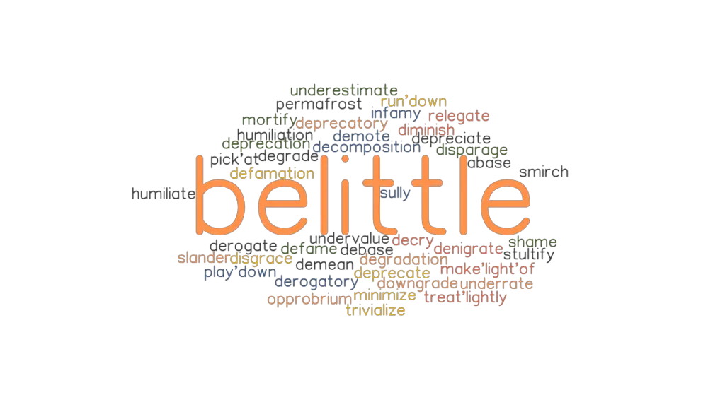 belittle-synonyms-and-related-words-what-is-another-word-for-belittle