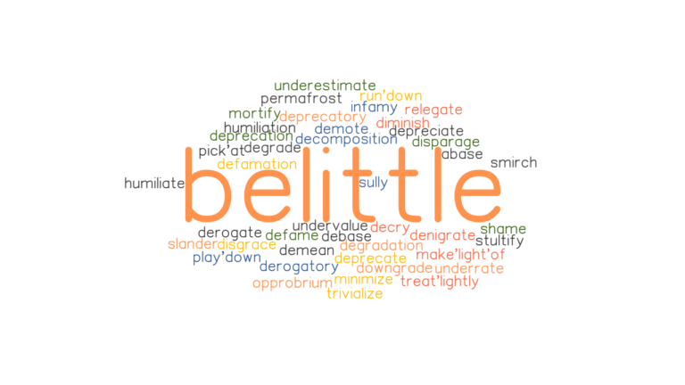 belittle-synonyms-and-related-words-what-is-another-word-for-belittle