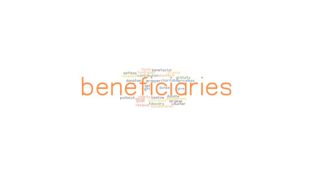 BENEFICIARIES Synonyms and Related Words. What is Another Word for