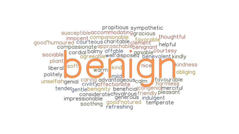 What Is Another Term For Benign