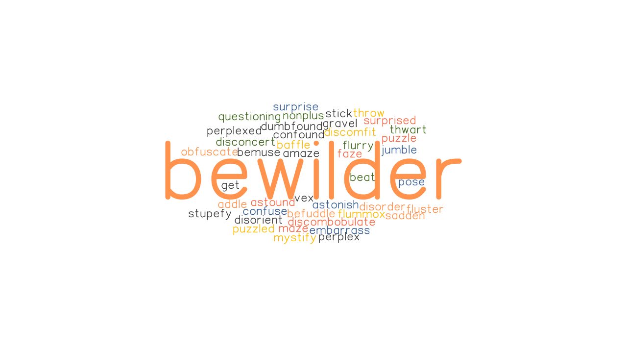 What Are Some Synonyms Of Bewilder