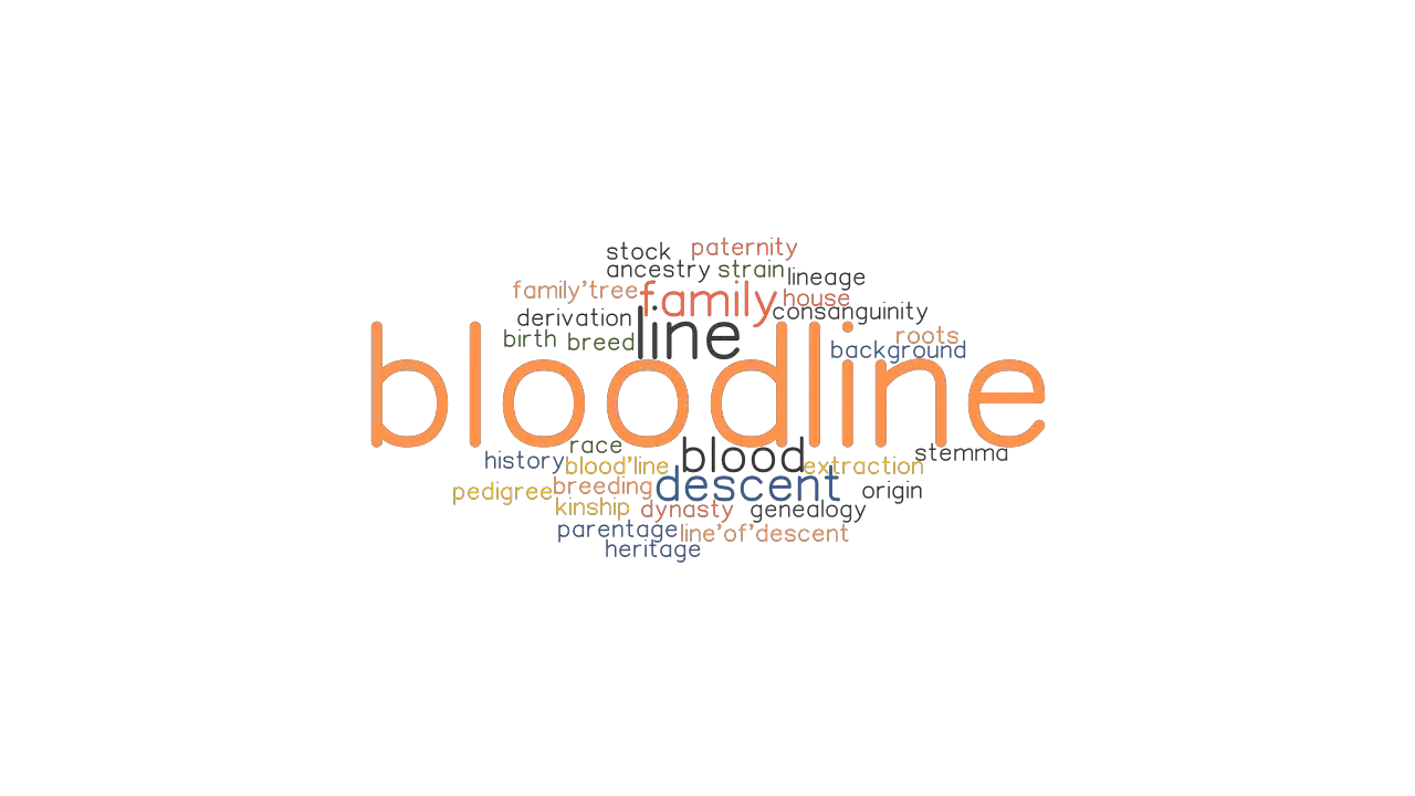 BLOODLINE Synonyms And Related Words What Is Another Word For 