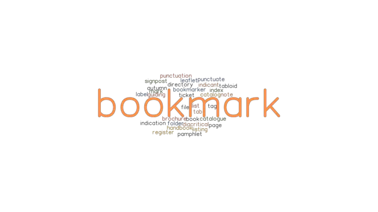 BOOKMARK Synonyms And Related Words What Is Another Word For BOOKMARK 