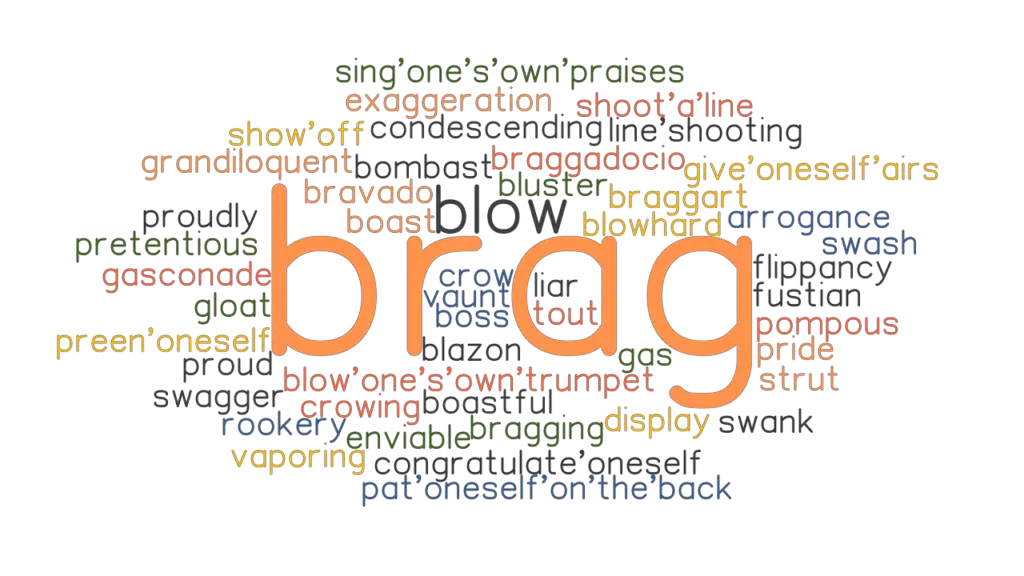 BRAG Synonyms And Related Words What Is Another Word For BRAG GrammarTOP