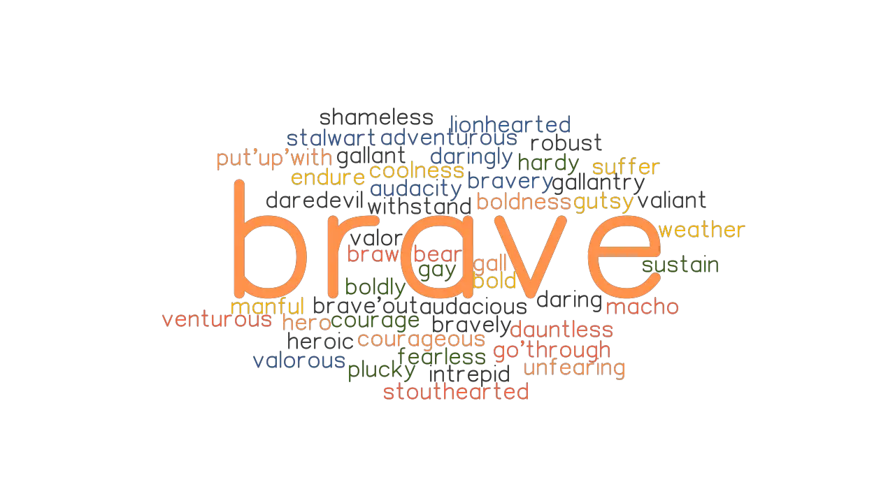 BRAVE Synonyms And Related Words What Is Another Word For BRAVE GrammarTOP