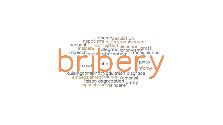 Words For Bribery