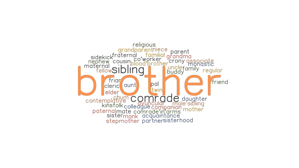 BROTHER Synonyms And Related Words What Is Another Word For BROTHER 