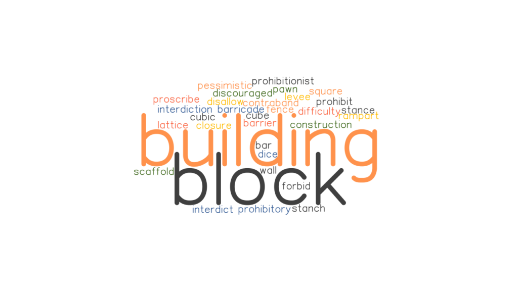 Another Synonym For Building Block