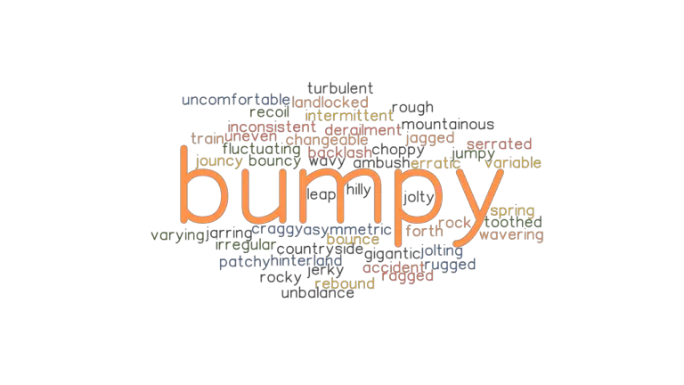 BUMPY Synonyms And Related Words What Is Another Word For BUMPY 