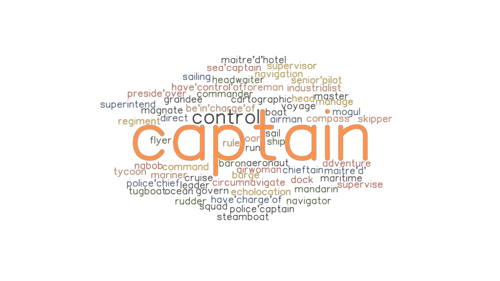 CAPTAIN: Synonyms and Related Words. What is Another Word for CAPTAIN