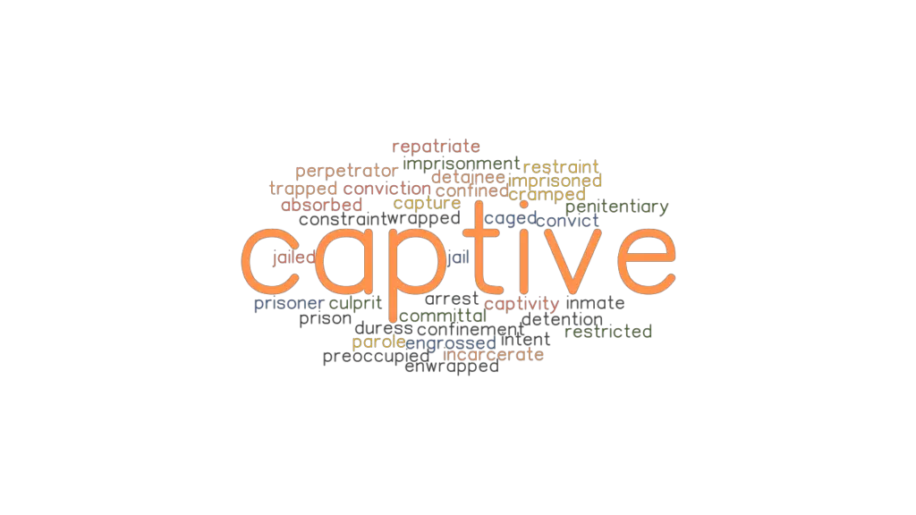 CAPTIVE Synonyms And Related Words What Is Another Word For CAPTIVE 