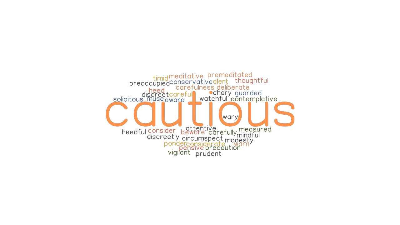 CAUTIOUS Synonyms And Related Words What Is Another Word For CAUTIOUS 