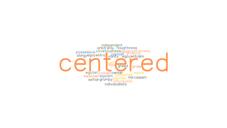 What Is Another Word For Centered