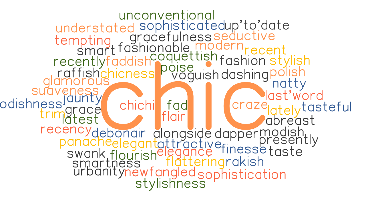 CHIC Synonyms And Related Words What Is Another Word For CHIC 