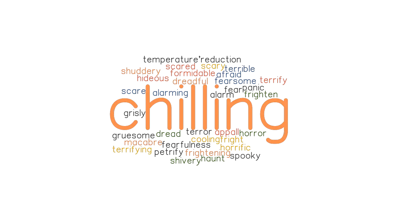 CHILLING Synonyms And Related Words What Is Another Word For CHILLING 