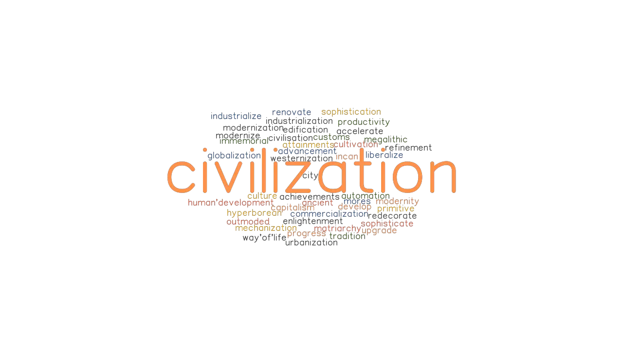 CIVILIZATION Synonyms And Related Words What Is Another Word For 